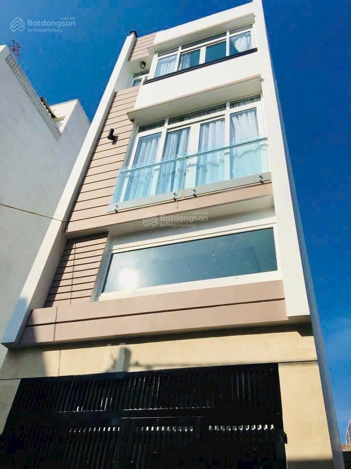 Chỉ 11,7 tỷ có bớt  xe hơi ngủ nhà | 52m2 (4x13) 5 tầng, sàn btct, huỳnh đình hai, bình thạnh