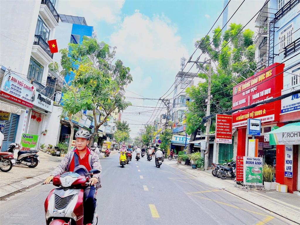 Mặt tiền kinh doanh sầm uất đường thống nhất p.tân thành ngay luỹ bán bích 4x19m nhà 4 tầng