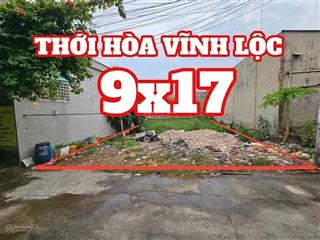 Bán 156,7m² đất thổ cư ngay trung tâm vĩnh lộc a, bình chánh giá tốt