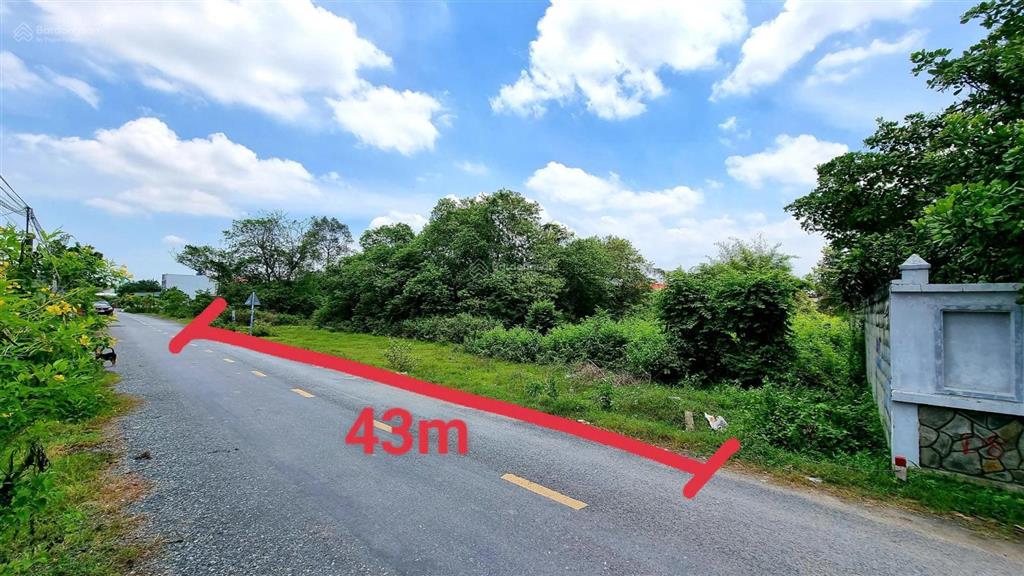 Bán 637m² đất thổ cư tại hoà khánh nam  đức hoà  long an giá 6 tỷ
