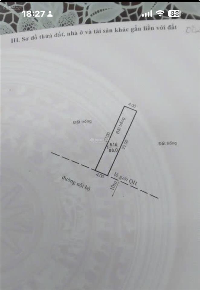 Bán đất ngay phạm thế hiển đường lê bôi p7 q8 (cũ) 4x22m đường 10m khu dân cư bàn cờ 4,95 tỷ
