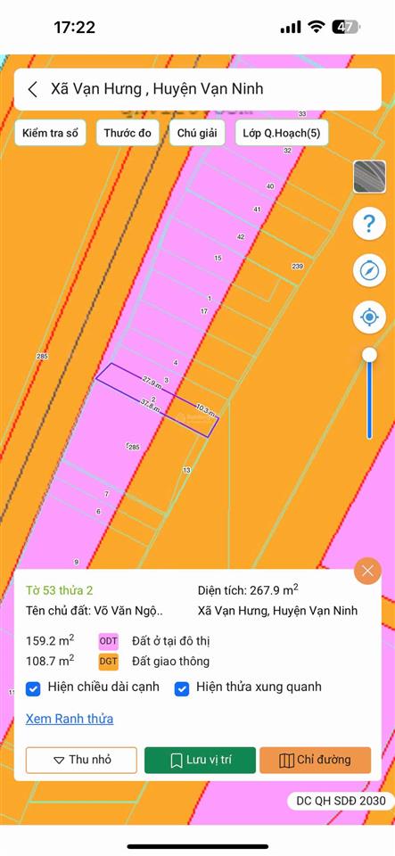 Bán đất mặt tiền quốc lộ 1a giá chỉ 21tr/m2