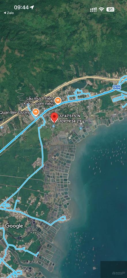 Đất đường bê tông vuông vức xã vạn thọ giá bán 14,5tr/m2