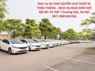 Dịch Vụ XE ANH QUYỀN CHO THUÊ XE THEO THÁNG - DỊCH VỤ ĐƯA ĐÓN NỘI BÀI ĐC 74 TDP 7 Dương