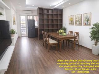 CHÍNH CHỦ CẦN BÁN CĂN HỘ Thông Thủy Chung Cư Đại Kim Buiding Định Công, Hoàng Mai, Hà Nội