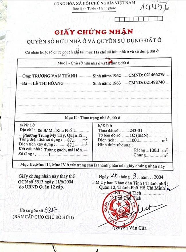 NHÀ ĐẸP – GIÁ TỐT – CẦN BÁN 2 CĂN NHÀ GÓC 2 MẶT TIỀN Tại HÀ CHƯƠNG, P. TRUNG MỸ TÂY,