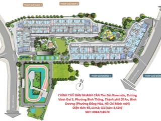 CHÍNH CHỦ BÁN NHANH CĂN THE GIÓ RIVERSIDE - THÁP GIÓ ĐÔNG Thành phố Dĩ An, Bình Dương