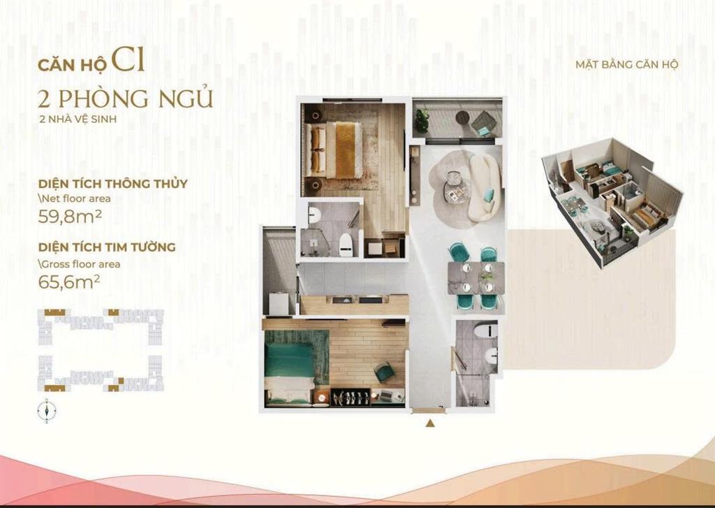 BÁN 3 CĂN HỘ THE WIN CITY – 1PN, 2PN, 3PN – CỬA NGÕ TÂY SÀI GÒN - Đức Hòa,  Long An.
