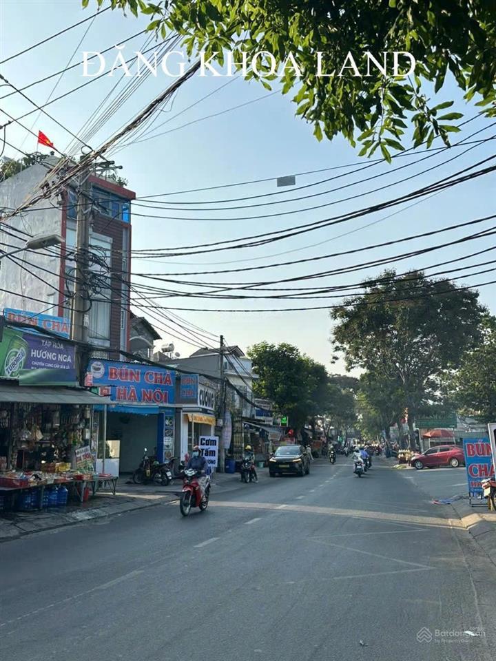 9 tỷ  2 mặt tiền kinh doanh sầm uất đs 11 linh xuân  126.6m2 ngang 4.6m, nở hậu 5m
