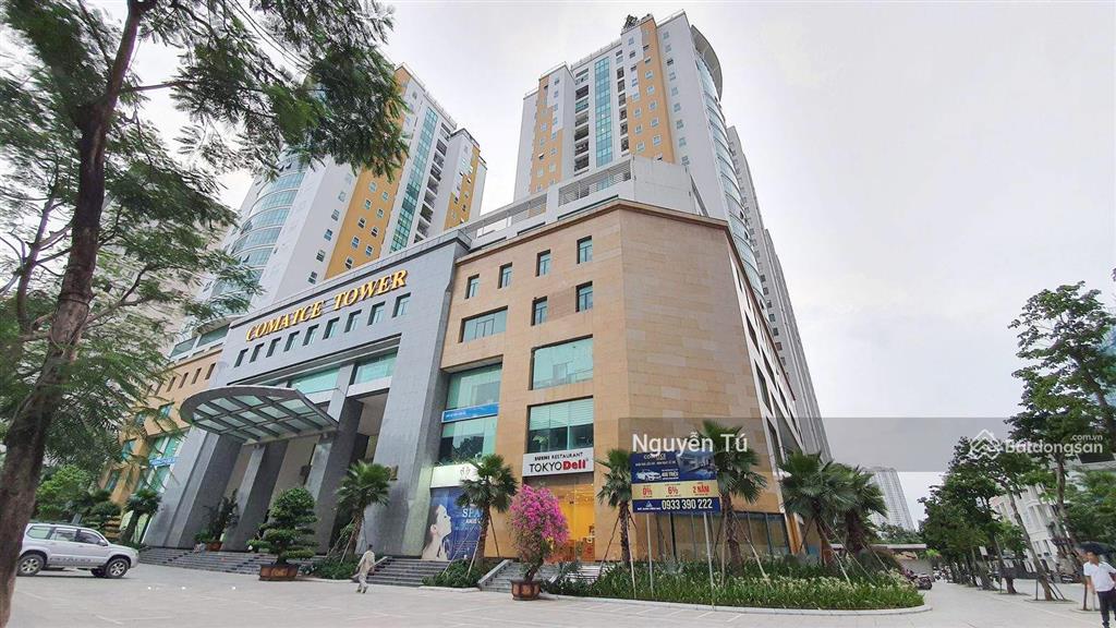 Cđt cho thuê văn phòng comatce tower  61 nguỵ như kon tum. diện tích 260m2 sẵn nội thất, vào luôn