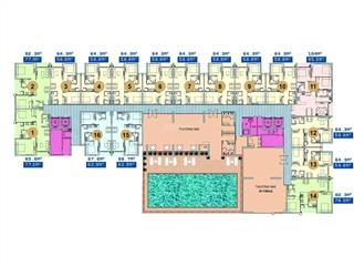 Bán gấp ch 2pn 64m2, view sân golf, sẵn sổ, giá chỉ 2.2 tỷ, cạnh trung tâm thủ dầu một