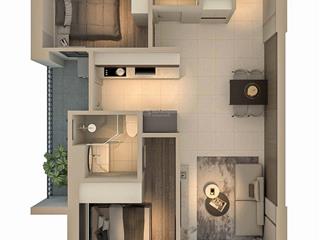 Chính chủ cần bán cc 2pn 68m2| minh quốc plaza | giá 2.4 tỷ (bao hết thuế phí)