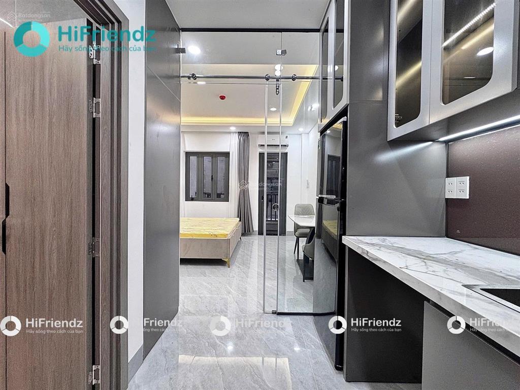 Cho thê căn hộ dịch vụ  sạch sẽ, thoáng mát  thuận tiện duy chuyển  nội thất đầy đủ, hiện đại