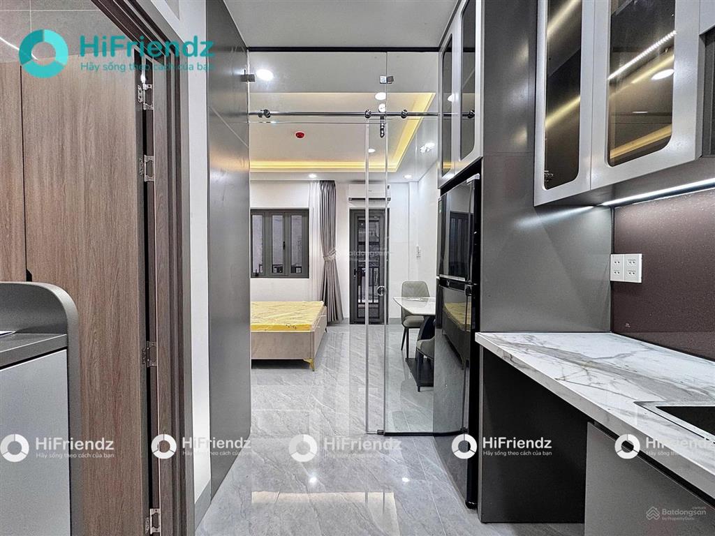 Cho thê căn hộ dịch vụ  sạch sẽ, thoáng mát  thuận tiện duy chuyển  nội thất đầy đủ, hiện đại
