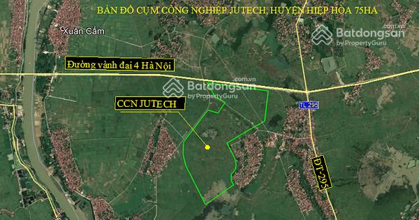 Bán đất 6.000m2 cụm cn jutech giá tốt nhất thị trường