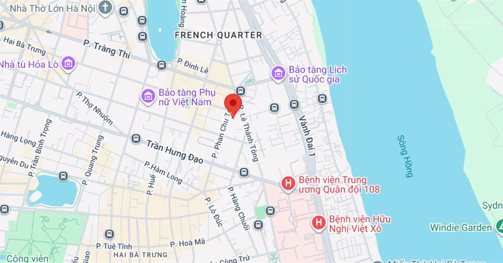 Cần cho thuê nhà mặt phố phan chu trinh  vị trí "kim cương" cho thương hiệu đẳng cấp