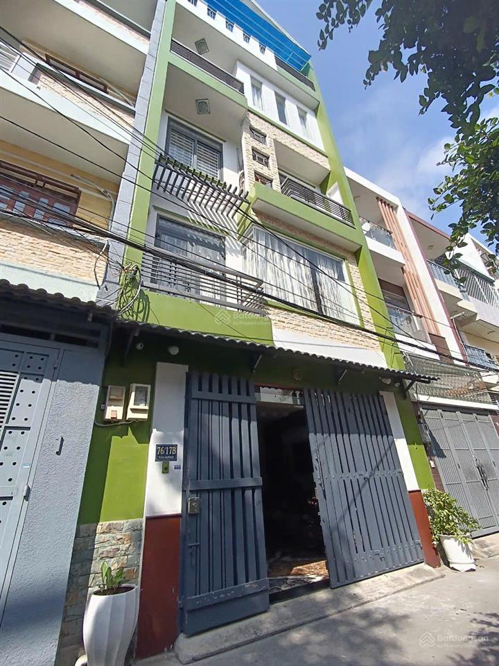 Nhà 4 lầu mới, hẻm xe hơi thông ngay chợ tân hương, ngang 6m hiếm. dt 72m² giá 9.8 tỷ tl