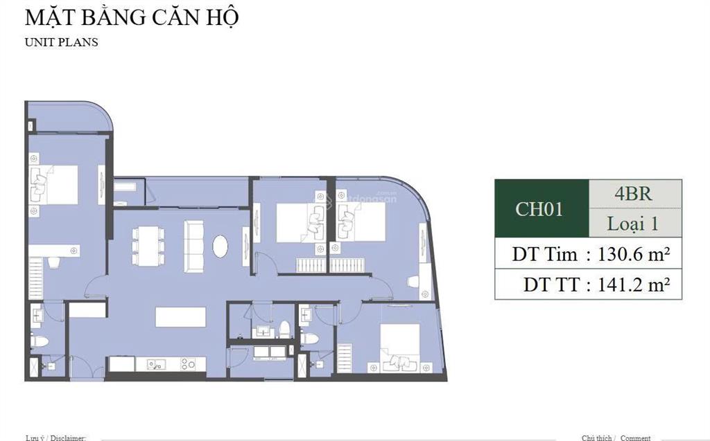 Căn hoa hậu 4pn3wc 141m2 giá chỉ 14,6 tỷ, vốn vào 4,6 tỷ nổi bật tại lumiere evergreen smart city