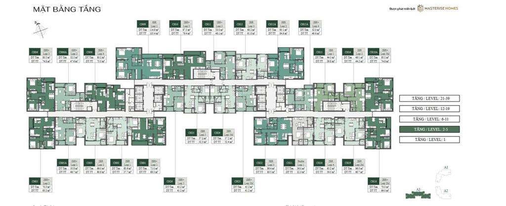 Quỹ căn thuê lumiere smart city studio 8tr, 1n1wc 9tr, 2n2wc 10tr, 3n 81m2 14tr