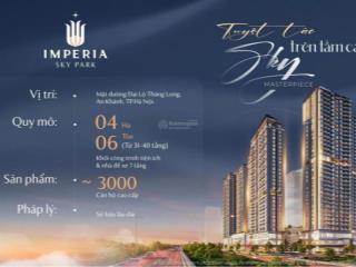 Booking imperia sky park  tâm điểm đầu tư & an cư phía tây hà nội