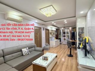 **NHÀ ĐẸP – GIÁ TỐT CẦN BÁN CĂN HỘ tại Chung cư C1 Tân Vĩnh, P. 6, Quận 4, TP.HCM (P.