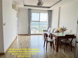 CĂN HỘ 2pn THỦ THIÊM SKY TẦNG CAO VIEW TRIỆU $ TRỌN DÒNG SÔNG SÀI GÒN