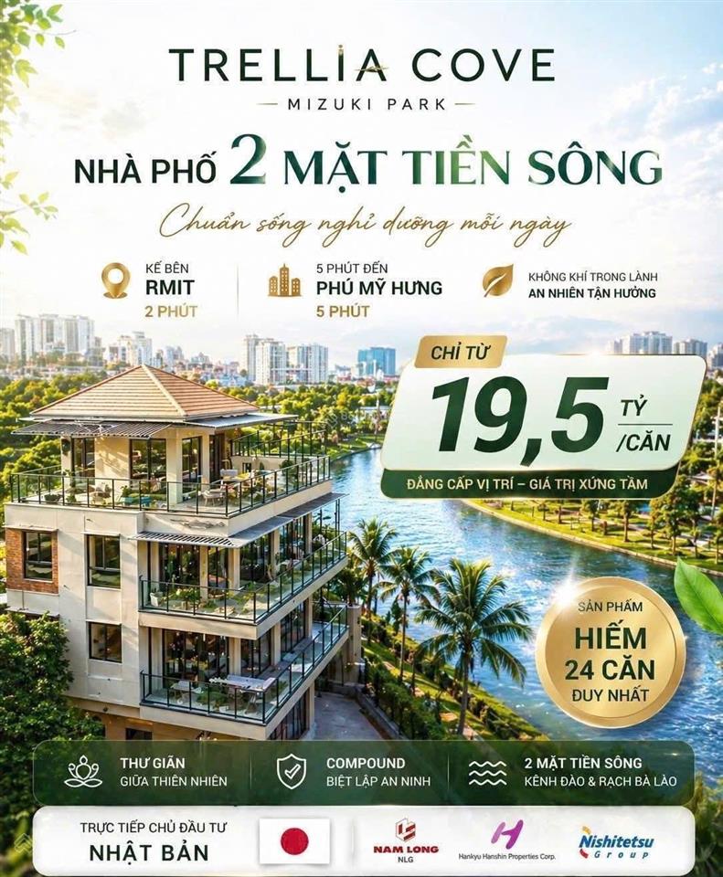 Biệt thự khu đô thị mizuki giá gốc cđt thanh toán theo tiến độ, chiết khấu đến 2,3 tỷ
