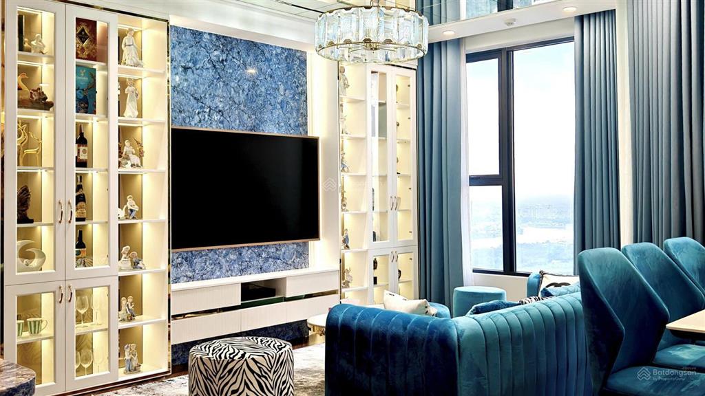 Siêu phẩm 1pn dt rộng 75m2 (thiết kế lại từ 2pn)  full nội thất mới 100%  tại lumiere riverside