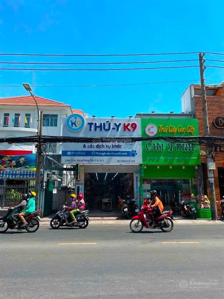 Khu đất mặt tiền cmt8, quận 3  ngay tuyến metro số 2 bến thành  tham lương