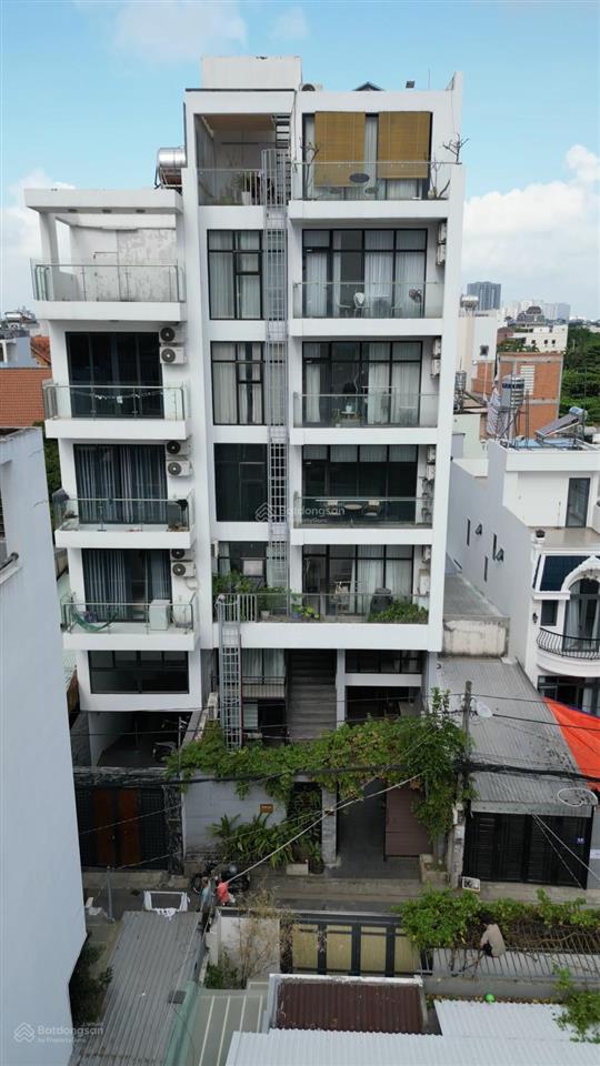 Tòa chdv đường số 47, thảo điền, quận 2  8.1x23m  7 tầng 20 phòng  giá 62 tỷ