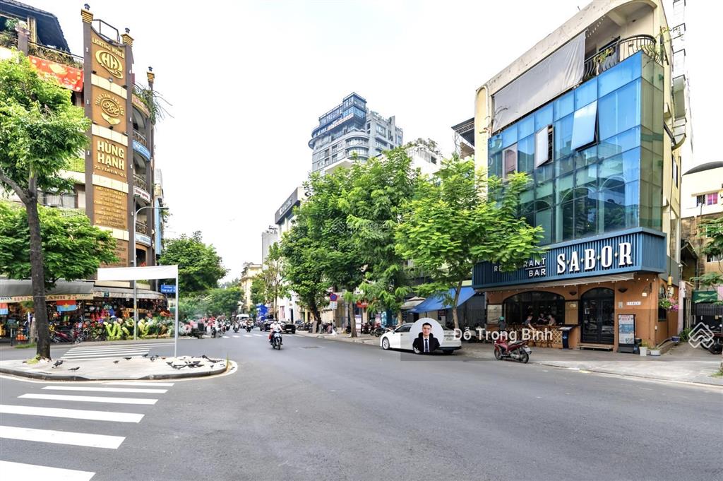 Mặt tiền yersin, p.bến thành, quận 1  12x19m (191m)  4 tầng  hđt 200 triệu/tháng  giá 160 tỷ