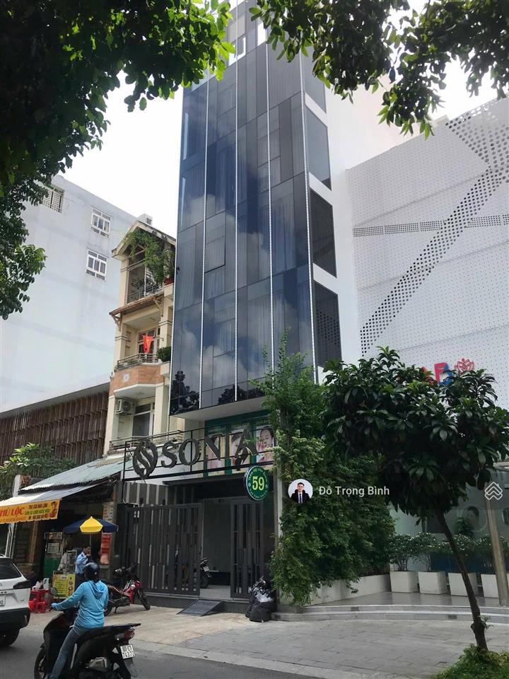 Bán tòa nhà ngô thời nhiệm, quận 3  6m x 15m  hầm 7 tầng  thu nhập 203 triệu  giá 68,5 tỷ