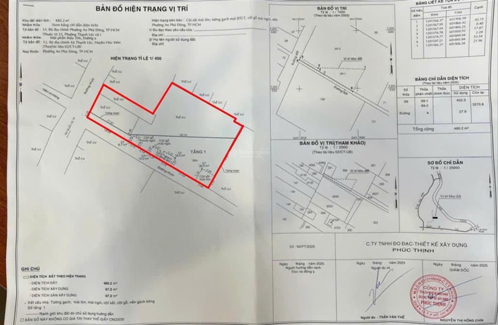 Bán chdv số 48 thạnh lộc 16  dt 15x45m, nở hậu 30m, 754m2  hđt 290 triệu/tháng  giá bán 42,5 tỷ
