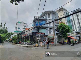 Góc 2 mặt tiền thành thái, quận 10  12x15m cn 179m²  2 tầng hđt 80tr/th  giá 29,5 tỷ