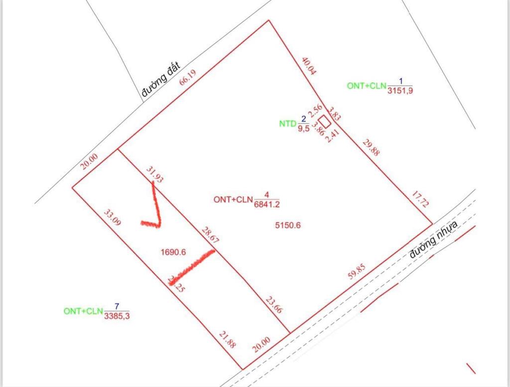 Lô đất hiếm gần kcn có sẵn dòng tiền giá chỉ 1.2 tỷ!