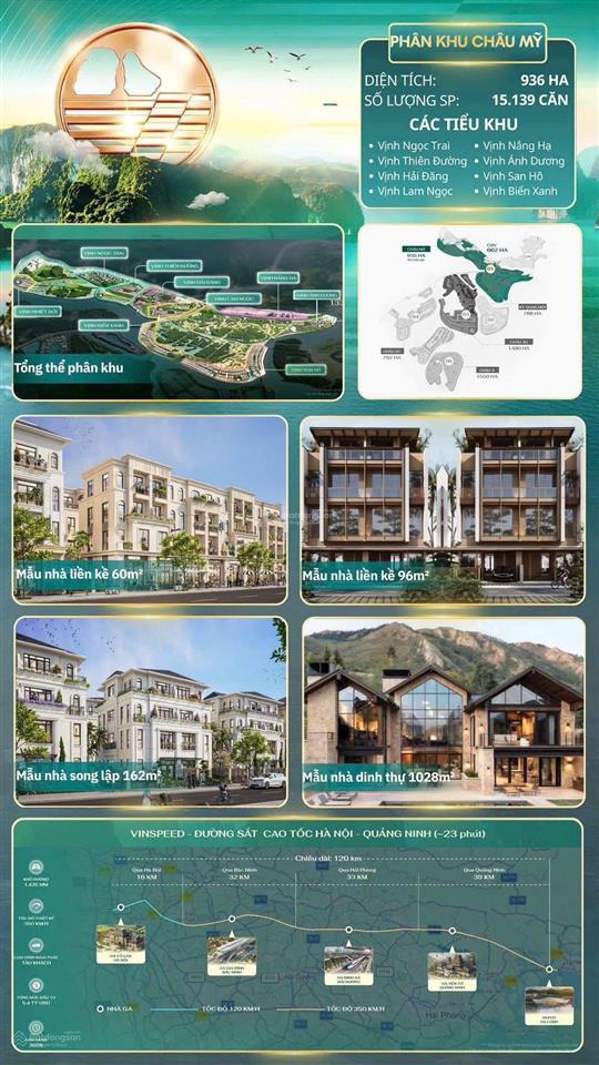 Chỉ 5,5 tỷ/căn sở hữu nhà phố vinhomes hạ long xanh siêu đô thị biển đẳng cấp quốc tế