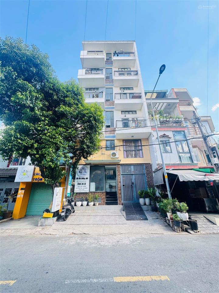Bán tòa chdv đường số p. tân quy, quận 7. hầm, 6 tầng  dòng tiền 150 triệu/tháng
