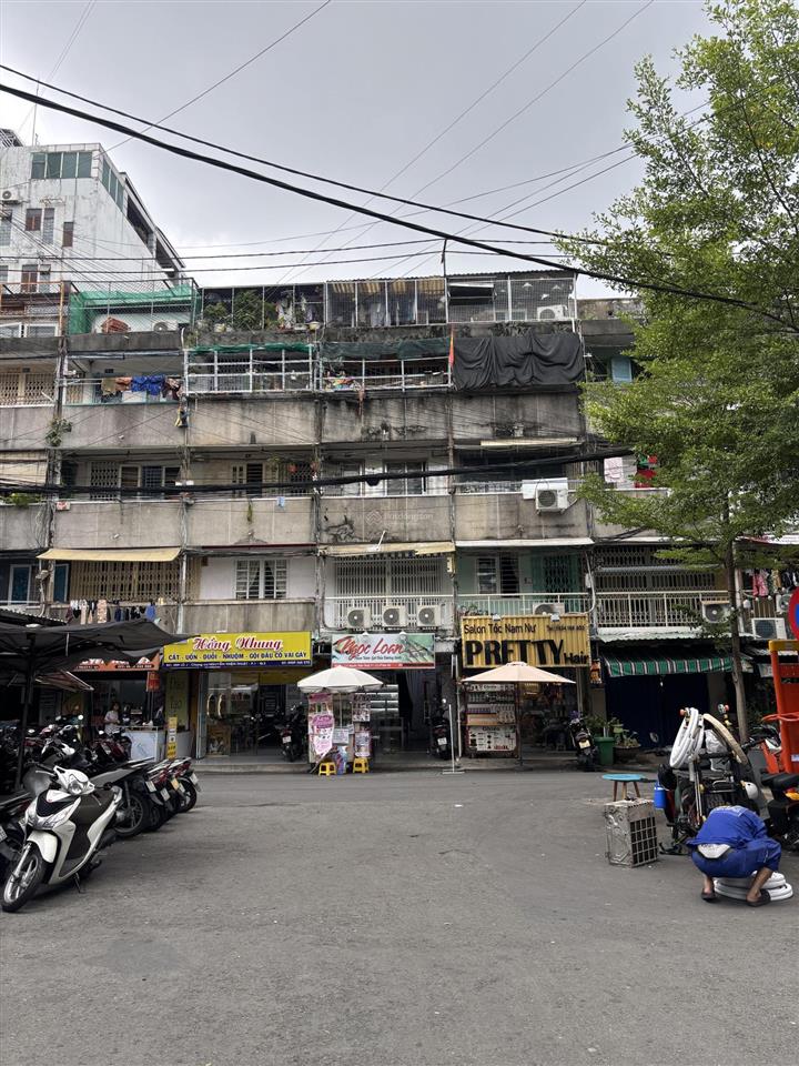Bán căn hộ tầng trệt kinh doanh chung cư nguyễn thiện thuật, p.1, quận 3 36m2. giá 3.6 tỷ.