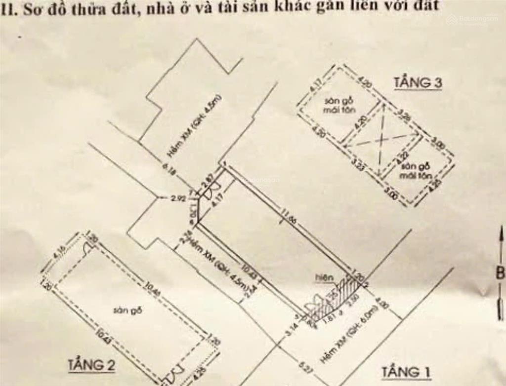 Nhà góc 2 mặt hẻm phan đình phùng  3 tầng đẹp, chỉ 11,6 tỷ