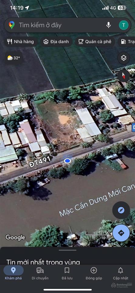 Bán đất tại vĩnh an, châu thành, an giang giá siêu hời 4,1 tỷ, 1426,5m2