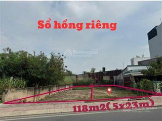 Bán gấp lô đất 118m² giá 1ty2 ngay đường nguyễn văn khạ, t.t củ chi gần cầu vượt sổ hồng riêng