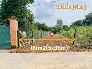 Bán đất 181m² giá 750tr đường cây trôm mỹ khánh xã phước hiệp củ chi gần tỉnh lộ 7  sổ hồng riêng