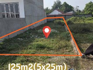 Cần bán gấp lô đất 125m2 giá 650tr ở đường nguyễn thị nị xã phước hiệp củ chi ngay trưởng tiểu học