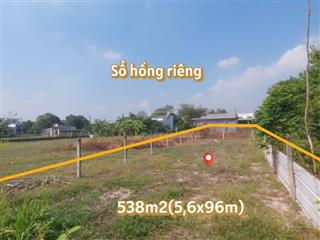 Bán gấp lô đất diện tích 538m2 giá 1tỷ2, mặt tiền đường gia huỳnh trung tâm phường trảng bàng. shr