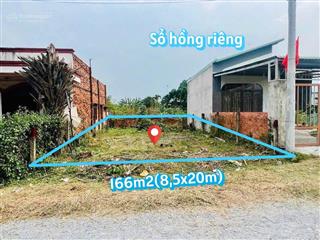Bán lô đất 166m2 giá 950tr đường nguyễn thị rành xã trung lập hạ củ chi gần trường  sổ hồng riêng
