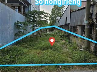 Bán gấp lô đất 121m2 giá 1ty1 ngay đường giáp hải, tân an hội củ chi gần trường học sổ hồng riêng