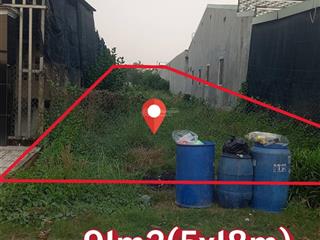 Bán gấp lô đất 92m² giá 950tr ngay đường nguyễn văn hoài xã tân an hội củ chi sổ hồng riêng