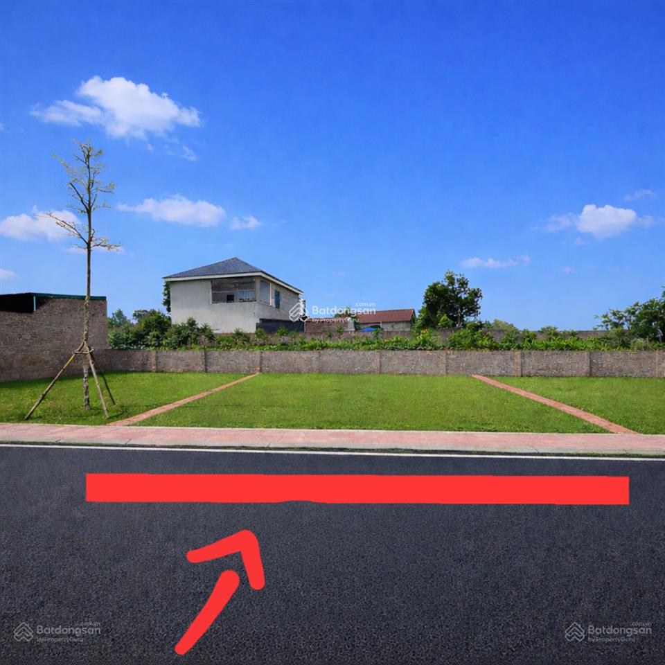 Rẻ hơn 500tr! bán lô đất tùng thiện 106m2, tp sơn tây, mặt tiền 8m, đất ở đô thị hà nội, 15tr/m2!