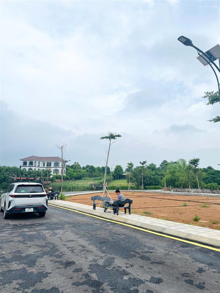 Giá đầu tư vàng! bán đất đường tùng thiện, phường kim sơn, thị xã sơn tây, 105m² full thổ cư sẵn sổ