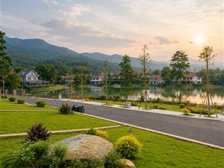 Hàng siêu hiếm bán đất tùng thiện, sơn tây, 101m2, 1,46 tỷ, full thổ cư, đất ở đô thị, view hồ 100%